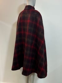 Image 3 of Check Mohair Stalker Cape