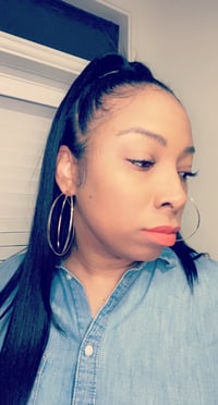 Image 2 of Double Dutch hoop earrings 