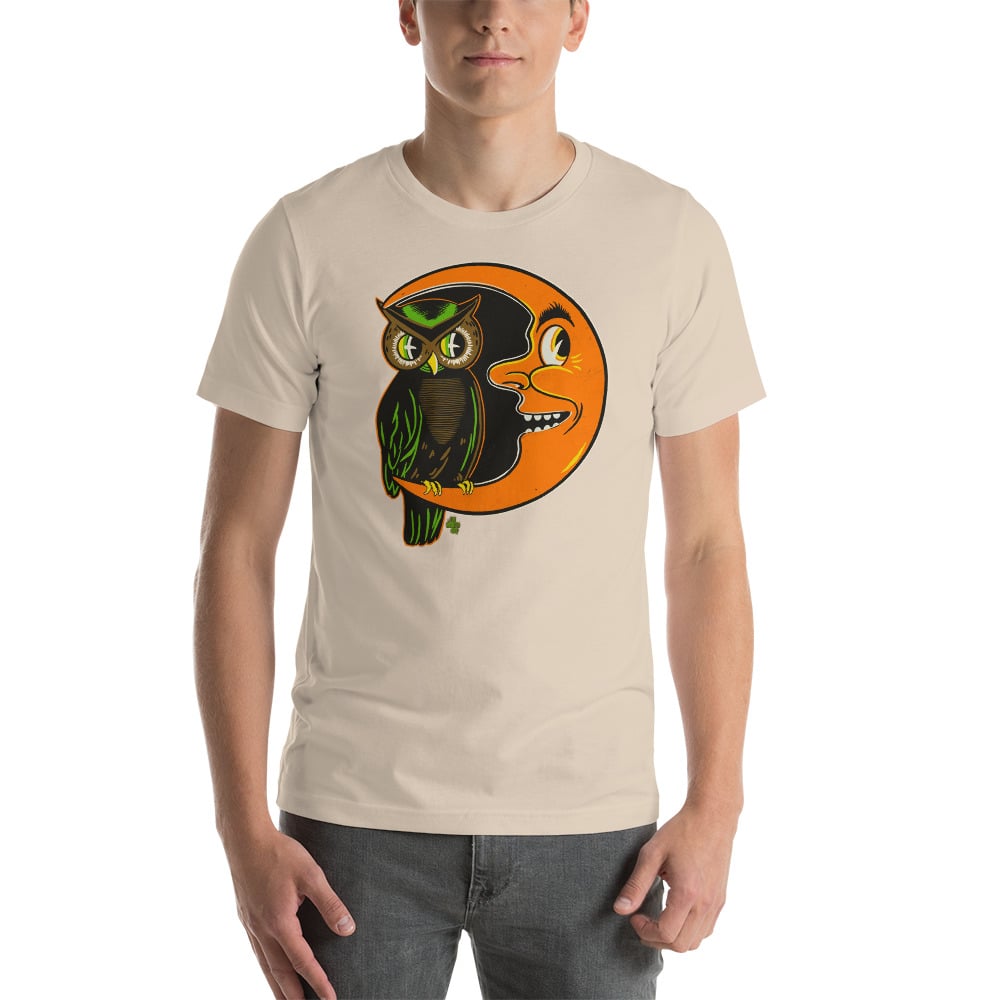 “VINTAGE OWL & MOON” T-SHIRT