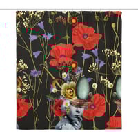 Image 4 of EGGcellence Poppies - Shower Curtain