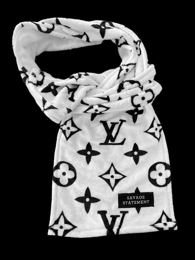Faux Fur LV Scarf