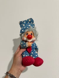 Image 2 of Vintage 1982 Applause Rubber face Clown Baby
