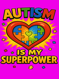 Image 3 of Autism is My Superpower 
