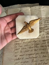 Image 2 of Très joli porte-rameau en onyx et bronze, époque Art Déco