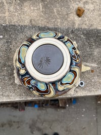 Image 4 of Pistachio Bowl w/Petal Motif