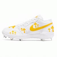 Men’s Jordan 1 Low “CHROME” Cleat 