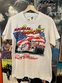Image 1 of 90s Michael Andretti Racing Tshirt Medium / Large