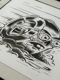 Image 2 of High Speed Nose Bleed - Original Inking