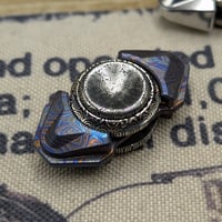 Image 14 of Preorder A New Linkage Button---DOME in Damasteel