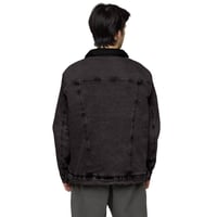 Image 2 of Unisex EVOLVED SOUL denim sherpa jacket