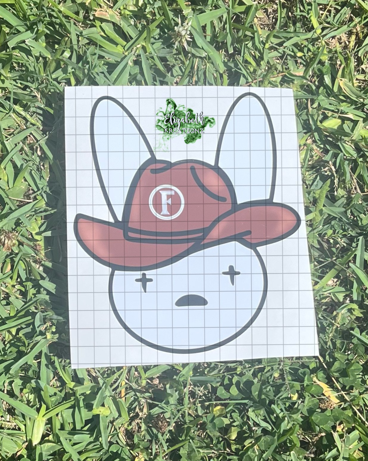 El Compa Bad Bunny Car Decal | Elizabeth Kreationz