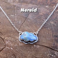 Image 1 of 'Nereid' Labradorite Cloud Pendant Sterling Silver