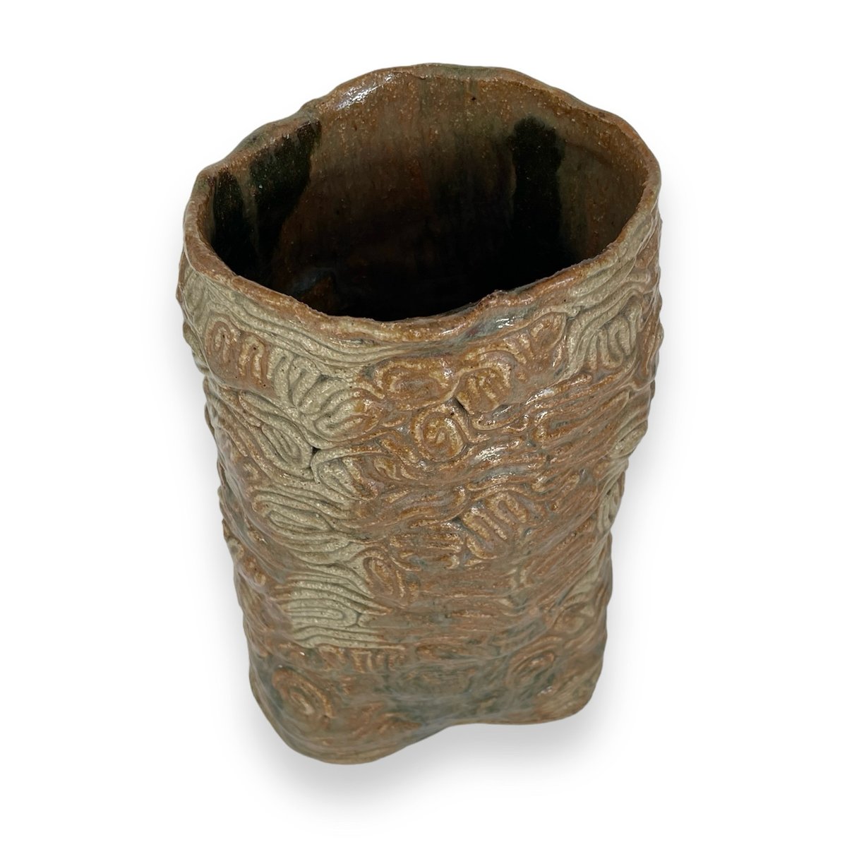 SQUIGGLE COILED VASE | Den & Delve Shop