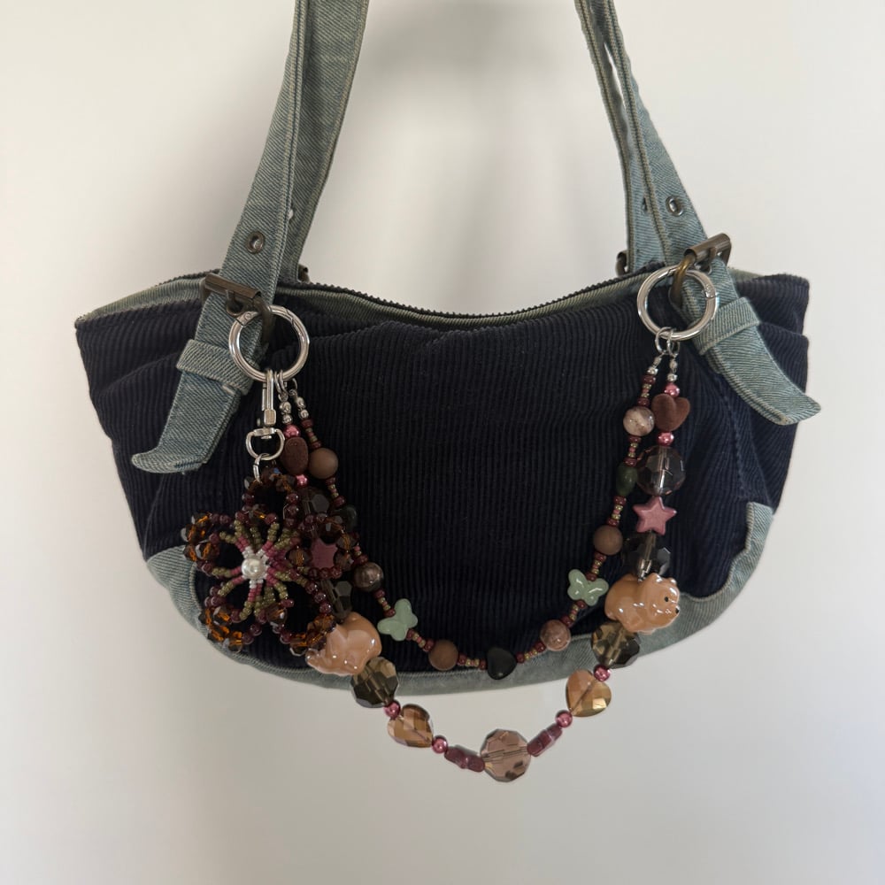 Image of Fawning Crystal Blossom Bag Chain
