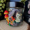 Glowing Kodama Mushroom Stash Jar