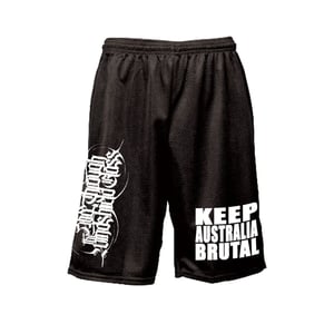 Image of KEEP AUSTRALIA BRUTAL Mosh shorts