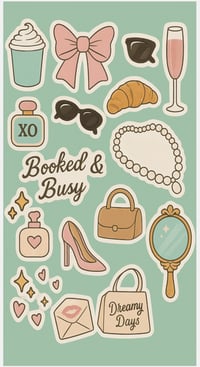 Image 3 of Manifest and Mimosas Sticker Set 