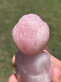 Image 5 of Rose Quartz Baby Buddha Carving #2689