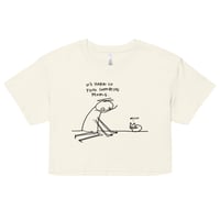 Image 3 of supportive people Women’s crop top