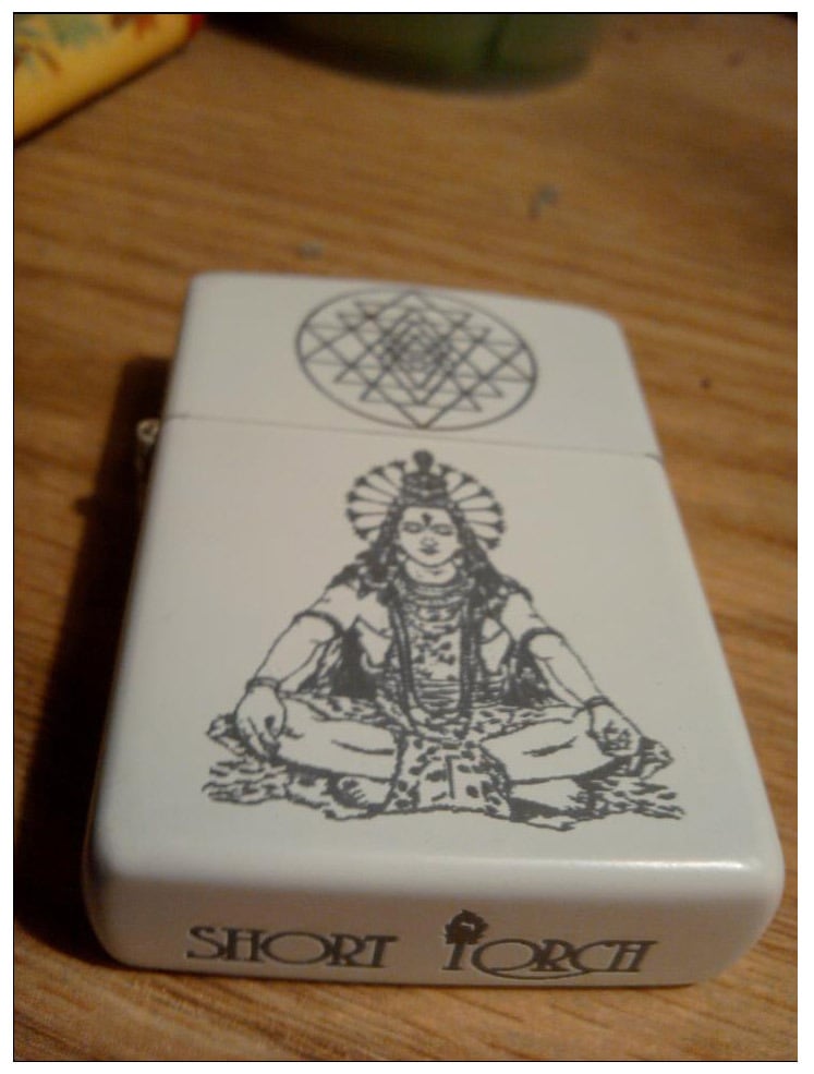 Image of Custom White Zippo