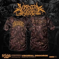 Image 1 of Visceral Disgorge-All Over Print Short Sleeves