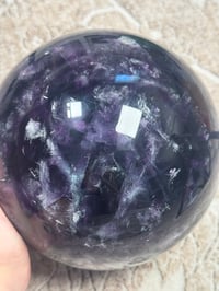 Image 13 of XXL 20LB RAINBOW FLUORITE SPHERE -CHINA- B