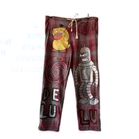 Image 1 of hand painted pants 