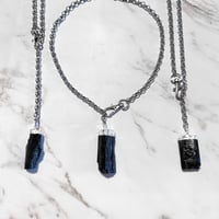 Image 3 of Black Tourmaline Chain Necklace