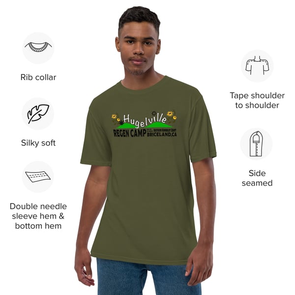 Image of Unisex premium viscose hemp t-shirt Event Shirt