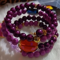 Image 2 of Wrap Bracelet (Purple)