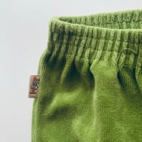 Image 4 of Vintage Velour green trousers 1-2 years
