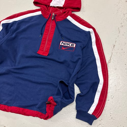 Image of 2000s Nike 1/4 Zip Hoodie, Size Large