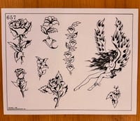 Image 1 of Spaulding & Rogers production sheet 657