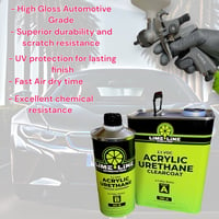 Image 3 of LiME LiNE overall 2K clearcoat 1.25 Gallon Kit 