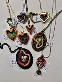 Image 1 of Worm Tray Pendants