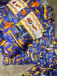 Image 1 of Boys Hotwheels smocked pyjamas 