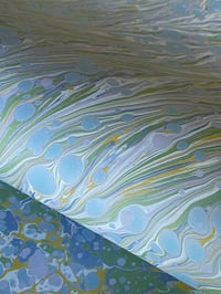 Image 5 of Marbled Paper Bleu de Provence