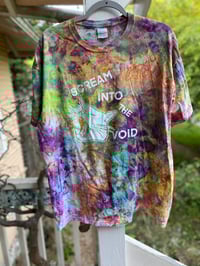 Image 1 of XL Scream Into The Void Tie Dye Shirt D11