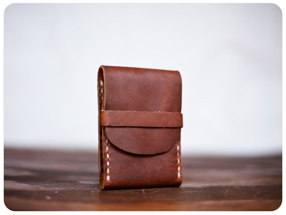 Image of FisherMans Wallet - RoughMan Brown