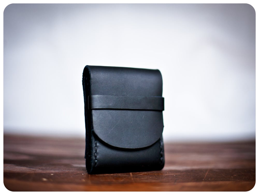 FisherMan's Wallet - Coal Black — ML Leather