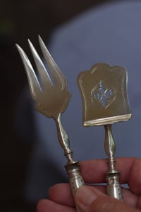 Image 3 of Absinth Besteck Silber