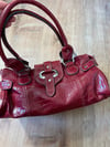 Red Leather Purse 