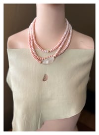Image 1 of *new* CLASSIC STRAND -pink opals short