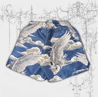 Image 2 of (M) skull in da clouds swim trunks 