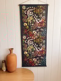 Image 1 of 'There Are Greener Things' Linen Wall Hanging
