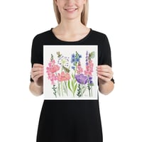 Image 8 of Cosmos Garden- Poster Print