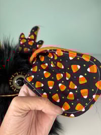 Image 3 of Happy Halloween Antler Monster - Black and Orange