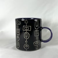 Image 1 of Retro Black Mug