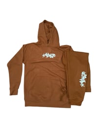 Image 4 of unisex art script hoodie - arizona (slim fit)