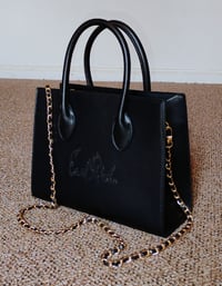 Top Handle Bag with Crossbody Strap 
